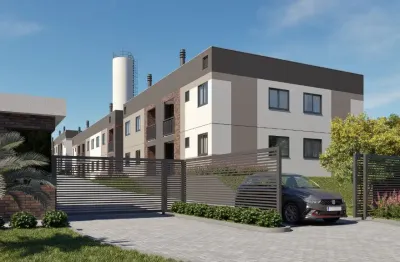 Casa sobreposta 2 quartos à venda com financiamento minha casa minha vida. sacada e churrasqueira, 1 vaga de estacionamento e áreas de lazer.