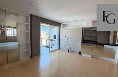 Apartamento com 2 dormitórios para alugar, 80 m² por r$ 4.300,00/mês - gleba palhano - londrina/pr