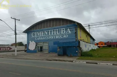 Barracão / galpão / depósito com 2 salas para alugar no jardim rio da praia, bertioga , 300 m2 por r$ 28.000