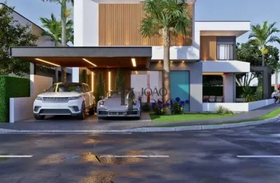 Casa com 4 dormitórios à venda, 269 m² por r$ 1.550.000 - condomínio residencial floresta - são josé dos campos/sp