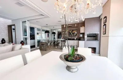 Apartamento com 3 dormitórios à venda, 160 m² por r$ 2.100.000,00 - jardim aquarius - são josé dos campos/sp