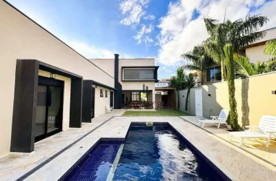 Casa com 4 dormitórios à venda, 400 m² por r$ 4.000.000,00 - condomínio reserva do paratehy - são josé dos campos/sp
