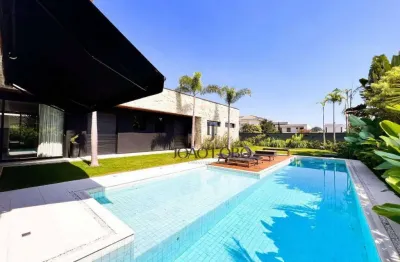 Casa com 5 dormitórios à venda, 800 m² por r$ 11.000.000,00 - condomínio chácara serimbura - são josé dos campos/sp