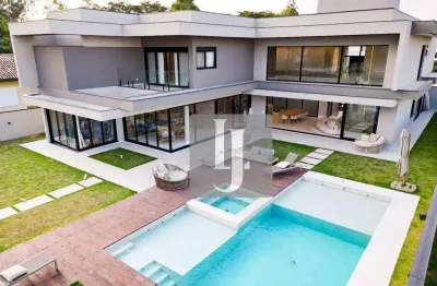 Casa com 5 dormitórios à venda, 700 m² por r$ 12.500.000,00 - condomínio chácara serimbura - são josé dos campos/sp