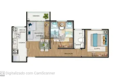 Apartamento à venda em jardim santa alice, santa bárbara d'oeste - sp