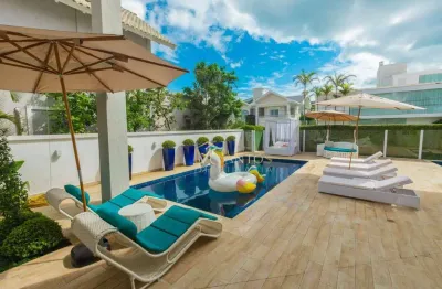 Casa com 6 dormitórios à venda, 665 m² por r$ 9.540.000,00 - jurerê internacional - florianópolis/sc