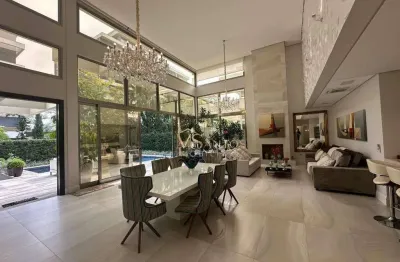 Casa com 3 dormitórios à venda, 485 m² por r$ 8.990.000,00 - jurerê internacional - florianópolis/sc