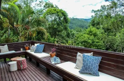 Casa com 4 dormitórios à venda, 190 m² por r$ 1.350.000,00 - pagará - santo amaro da imperatriz/sc