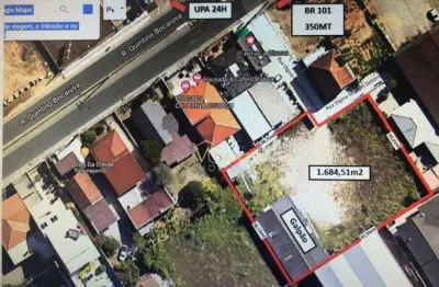 Terreno à venda, 1684 m² por r$ 1.600.000,00 - rio caveiras - biguaçu/sc