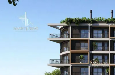 Apartamento à venda, 34 m² por r$ 491.041,00 - jurerê - florianópolis/sc