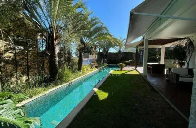 Casa com 4 dormitórios à venda, 656 m² por r$ 7.060.000,00 - cacupé - florianópolis/sc