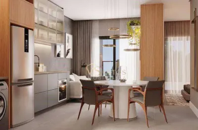 Apartamento com 2 dormitórios à venda, 62 m² por r$ 980.000,00 - jurerê - florianópolis/sc