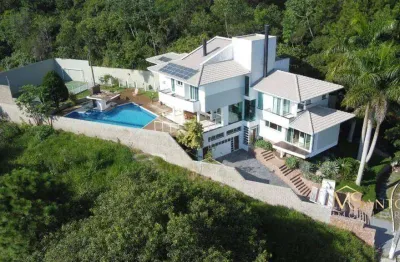 Casa com 4 dormitórios à venda, 763 m² por r$ 3.700.000,00 - joão paulo - florianópolis/sc