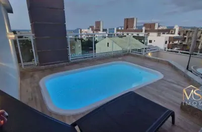 Cobertura com 3 dormitórios à venda, 107 m² por r$ 1.980.000 - canasvieiras - florianópolis/sc