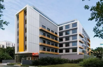 Studio com 1 dormitório à venda, 23 m² por r$ 284.457 - jurerê - florianópolis/sc