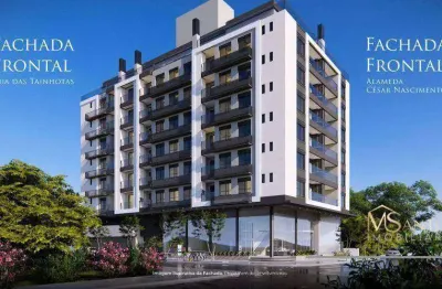 Apartamento com 2 dormitórios à venda, 66 m² por r$ 905.110,00 - jurerê - florianópolis/sc