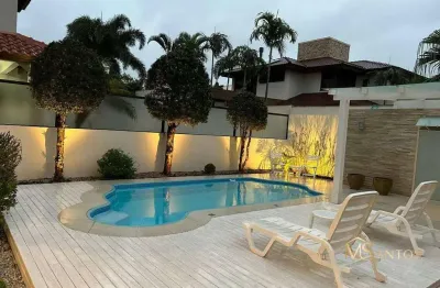 Casa com 3 dormitórios à venda, 300 m² por r$ 4.256.000,00 - jurerê internacional - florianópolis/sc