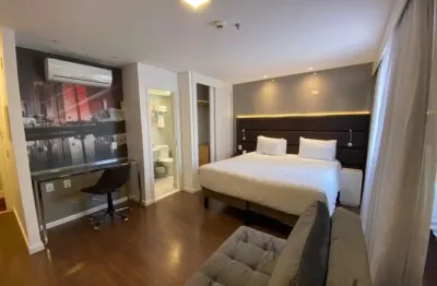 Espetacular flat para venda em vila olímpia com 1 quarto, sendo 1 suíte, 29m²