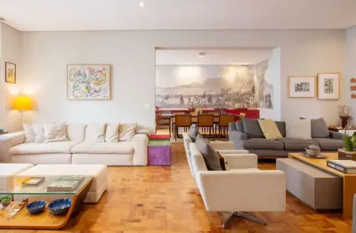 Elegante apartamento tipo para venda em higienópolis com 3 quartos, sendo 1 suíte, 340m²