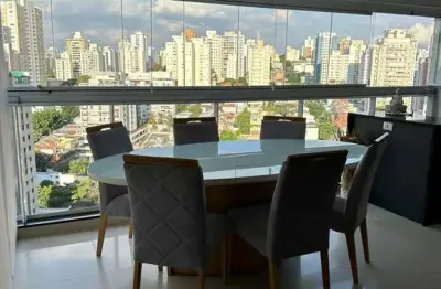 Espetacular apartamento tipo para venda em vila romana com 3 quartos, sendo 3 suítes, 134m²