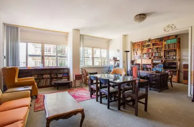 Confortável apartamento para venda em higienópolis com 4 quartos, sendo 1 suíte , 199m²