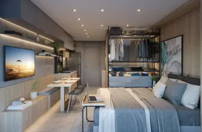 Agradável studio para venda em vila dom pedro i com 1 quarto, 19m²