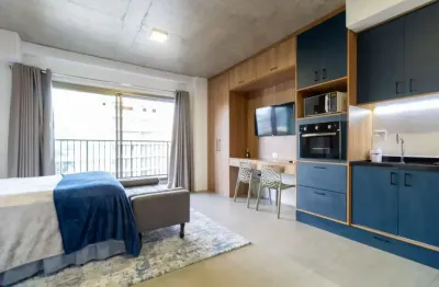 Deslumbrante studio para venda em cerqueira césar com 1 quarto, 33m²