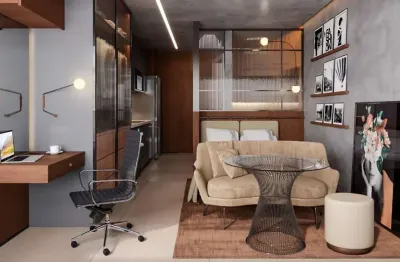 Agradável studio para venda em perdizes com 1 quarto, 25m²