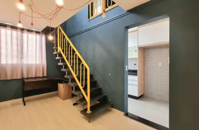 Atraente cobertura para venda em taboão com 2 quartos, 107m²