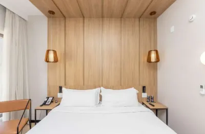 Deslumbrante flat para venda em pinheiros com 1 quarto, sendo 1 suíte, 24m²