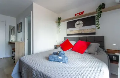 Confortável apartamento para venda em vila mariana com 1 quarto , 25m²