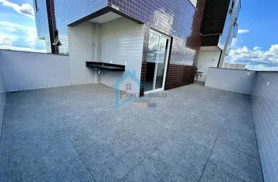 Cobertura para venda em contagem, fonte grande, 3 dormitórios, 1 suíte, 2 banheiros, 2 vagas