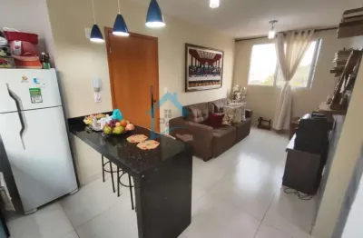 Apartamento 2 quartos para venda em belo horizonte, miramar (barreiro), 2 dormitórios, 1 banheiro, 1 vaga