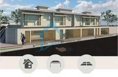 Casa geminada para venda em contagem, industrial são luiz, 3 dormitórios, 1 suíte, 3 banheiros, 2 vagas