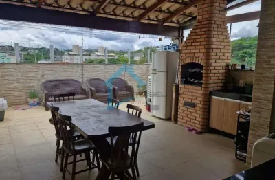 Cobertura para venda em contagem, darcy vargas, 3 dormitórios, 1 suíte, 3 banheiros, 2 vagas