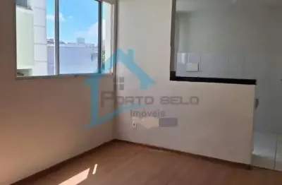 Apartamento 2 quartos para venda em contagem, sapucaias, 2 dormitórios, 1 banheiro, 1 vaga