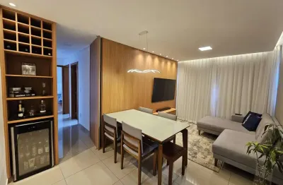 Apartamento 2 quartos para venda em contagem, três barras, 2 dormitórios, 1 suíte, 1 banheiro, 1 vaga
