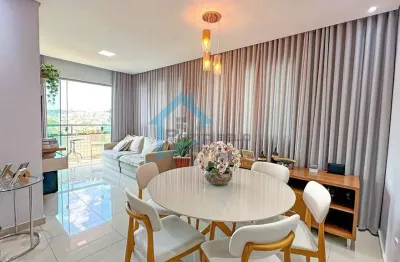 Apartamento 3 quartos para venda em contagem, novo riacho, 3 dormitórios, 1 suíte, 2 banheiros, 2 vagas