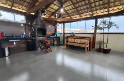 Cobertura para venda em contagem, sapucaias, 2 dormitórios, 2 banheiros, 1 vaga