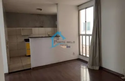 Apartamento 2 Quartos para Locação em Contagem, Sapucaia, 2 dormitórios, 1 banheiro, 1 vaga