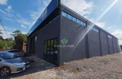 Barracão para alugar, 360 m² por r$ 5.600,00/mês - zona rural - cascavel/pr