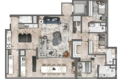 Apartamento com 3 quartos à venda na Rua Loefgren, 2503, Vila Clementino, São Paulo