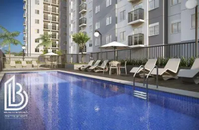 Apartamento 42 m² à venda no panorama – 2 quartos, 1 vaga, sbc
