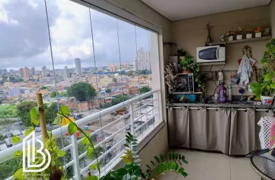 Apartamento 84m², 3 quartos, sacada gourm., 2 vagas | marco zero, sbc.