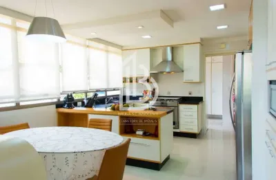 Apartamento alto padrão 248 m² – 3 dorms, 3 vagas, 1 por andar, santo andré