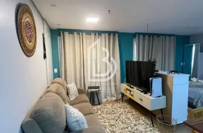 Apartamento studio à venda com 42m² e 1 vaga, na avenida kennedy