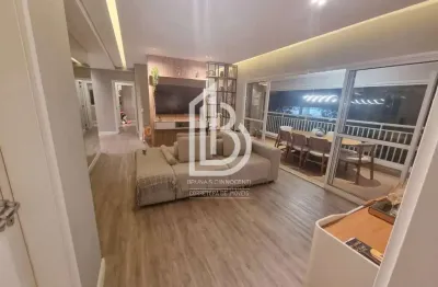Apartamento à venda na chacára inglesa, 127m² com sacada gourmet e lazer