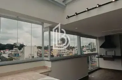 Apartamento 112 m² à venda – 2 dorms, suíte e gourmet, vila marlene