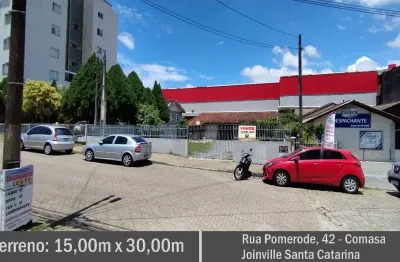 Terreno à venda na Rua Pomerode, 42, Comasa, Joinville