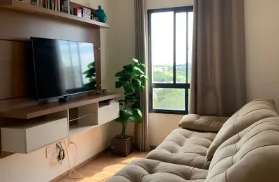 Andar alto (vista incrível)! apartamento moderno com planejados em condomínio clube completo!